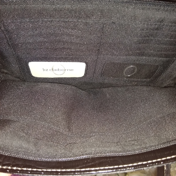 Liz Claiborne Luxury Black Bag - Picture 10 of 16